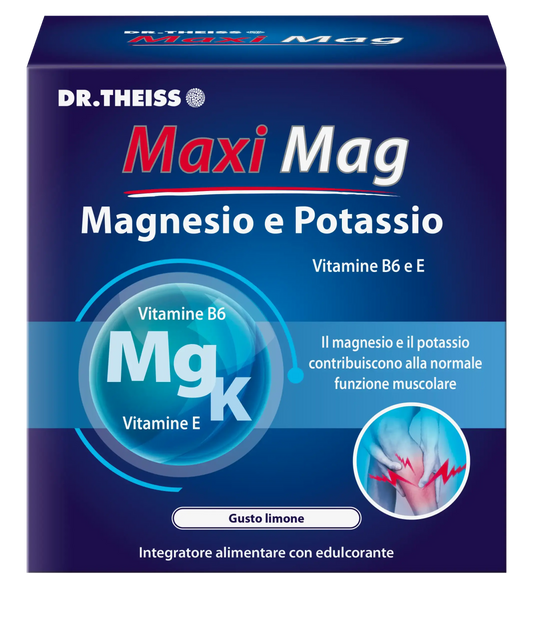 Maxi Mag – Magnesio e Potassio (citrato) Vit E Vit B6